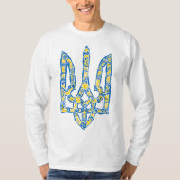 Ukrainisches Emblem trident tryzub ethnisch
