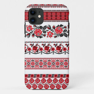 Ukrainisches ethnisches Muster iPhone 11 Hülle