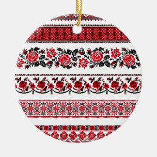 Ukrainisches ethnisches Muster Keramikornament