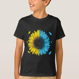Ukrainisches Flagge Symbol Tryzub Liebe Unterstütz T-Shirt