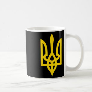 Ukrainisches Flaggen-Wappen-Symbol-Logo Ukraine Kaffeetasse