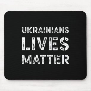 Ukrainisches Leben Problem-Shirt Retro Ukraine Tru Mousepad