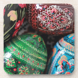Ukrainisches pysanky - Ostereier Getränkeuntersetzer