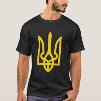 Ukrainisches Symbol trident Wappen. T-Shirt