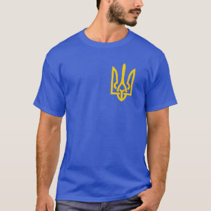 Ukrainisches Symbol Ukraine Tryzub  T-Shirt