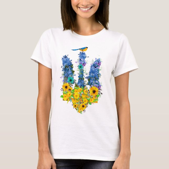 Ukrainisches Trident-T-Shirt T-Shirt (Vorderseite)