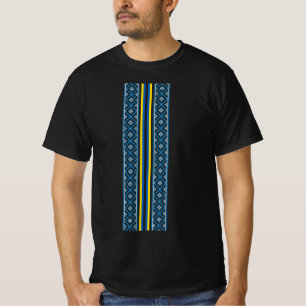 Ukrainisches Vyshyvanka-Design T-Shirt