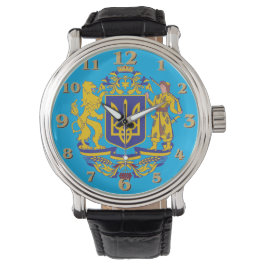 UKRAINISCHES WAPPEN ARMBANDUHR