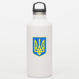 Ukrainisches Wappen Aufkleber