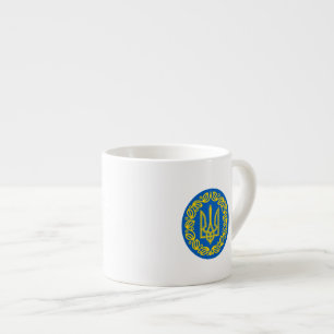 Ukrainisches Wappen Espressotasse