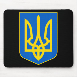 Ukrainisches Wappen Mousepad