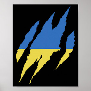 Ukrainisches Zitat Ukraine-Flagge Ukraine-Shirt Poster