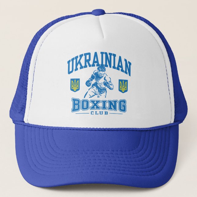 Ukranisches Boxing Truckerkappe (Vorderseite)