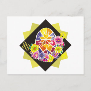 Ukranisches Osterei (20) Feiertagspostkarte