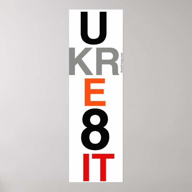 UKRE8IT (You Create It) Poster Art (Vorne)