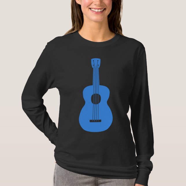 Ukulele - Baby Blue T-Shirt (Vorderseite)