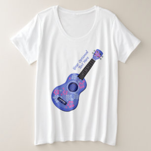 Ukulele benutzerdefinierte Text-Shirts & Jacken