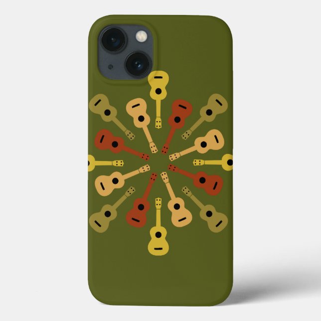 UKULELE CaseSavvy-Hüllen Case-Mate iPhone Hülle (Rückseite)