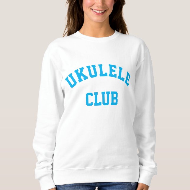 Ukulele Club Sweatshirt (Vorderseite)