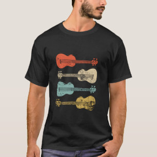 Ukulele Farbige Eapple Hawaiian Uke T-Shirt