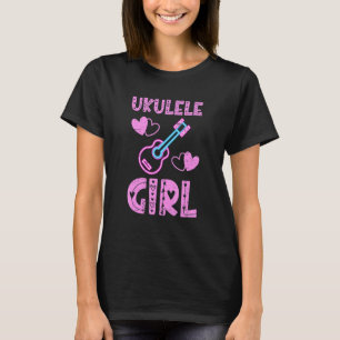 Ukulele Girl Musician Song Music Ukulelist T-Shirt