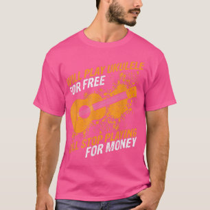 Ukulele Gitarren-Konzert Gitarrist Geschenk für Mu T-Shirt