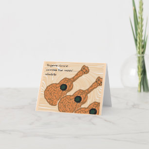 Ukulele (Hawaiian Note Card Series) Karte