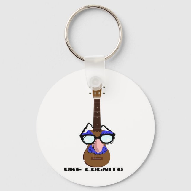 Ukulele Incognito Schlüsselanhänger (Vorderseite)