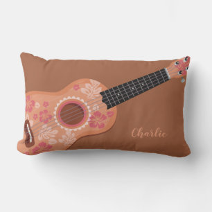 Ukulele individuelle Name werfen Kissen