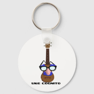 Ukulele inkognito schlüsselanhänger