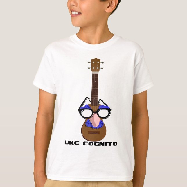 Ukulele inkognito T-Shirt (Vorderseite)