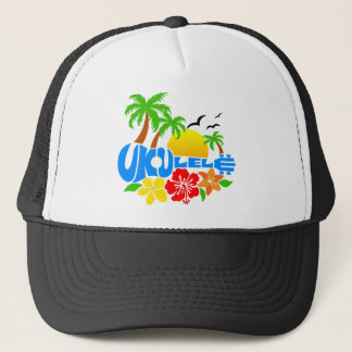 Ukulele Island Logo Truckerkappe
