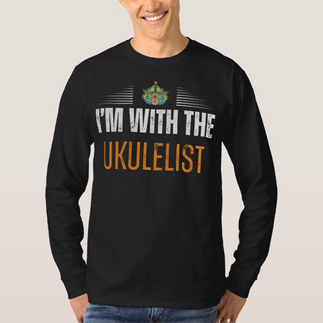 Ukulele Joy: Im Ukulelist T-Shirt - Musical C (Vorderseite)