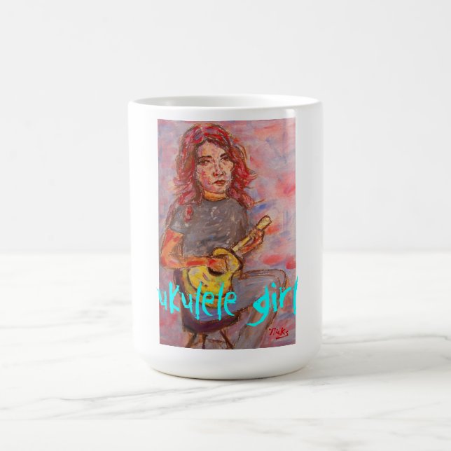 Ukulele Kaffeetasse (Mittel)
