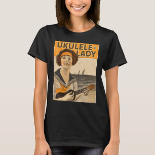 Ukulele Lady Fun T - Shirt für Damen und Herren
