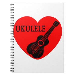 Ukulele Liebe Notizblock