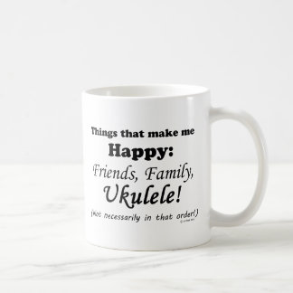 Ukulele macht mich glücklich tasse