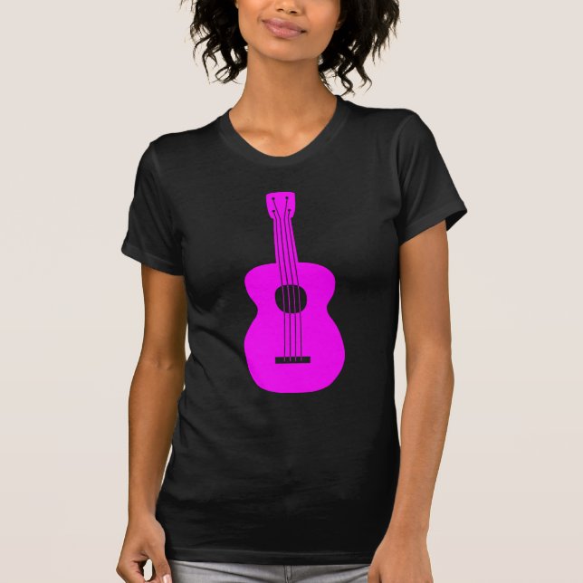 Ukulele - Magenta T-Shirt (Vorderseite)