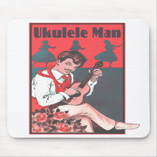 Ukulele-Mann Mousepad