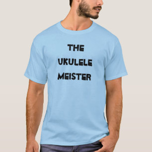Ukulele Meister Musical aufgereihtes Instrument T-Shirt