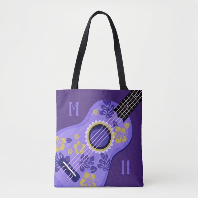 Ukulele-Monogramm-Taschen (Vorderseite)