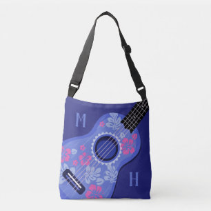 Ukulele-Monogramm-Taschen Tragetaschen Mit Langen Trägern