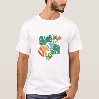 Ukulele Musician Hawaii Geschenk T-Shirt