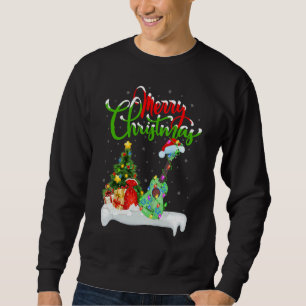 Ukulele-Musik Weihnachtsdekorationen Weihnachtsm Sweatshirt