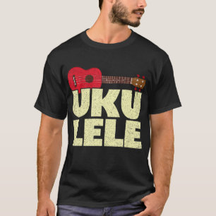 Ukulele Musikinstrument T-Shirt