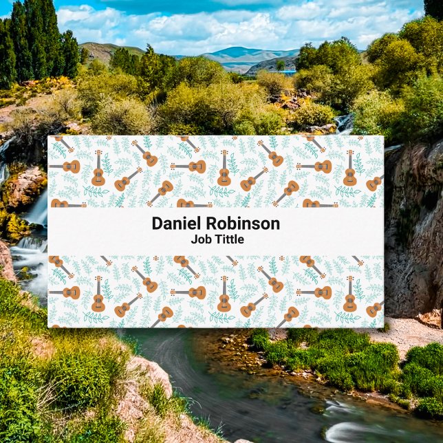 Ukulele patterns visitenkarte (Von Creator hochgeladen)