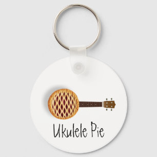 Ukulele Pie Schlüsselanhänger