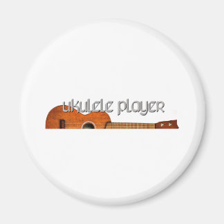 Ukulele Player-Logo Magnet