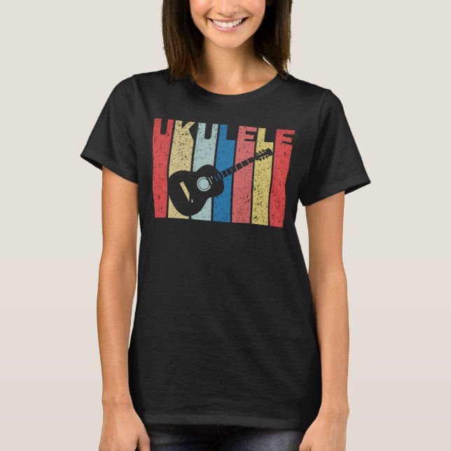 Ukulele Player niedlich Uke T-Shirts (Vorderseite)