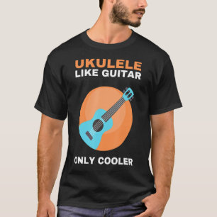 Ukulele Player und hawaiianische Musikergitarre T-Shirt